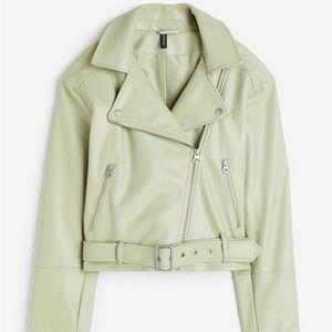 Vegan leather jacket